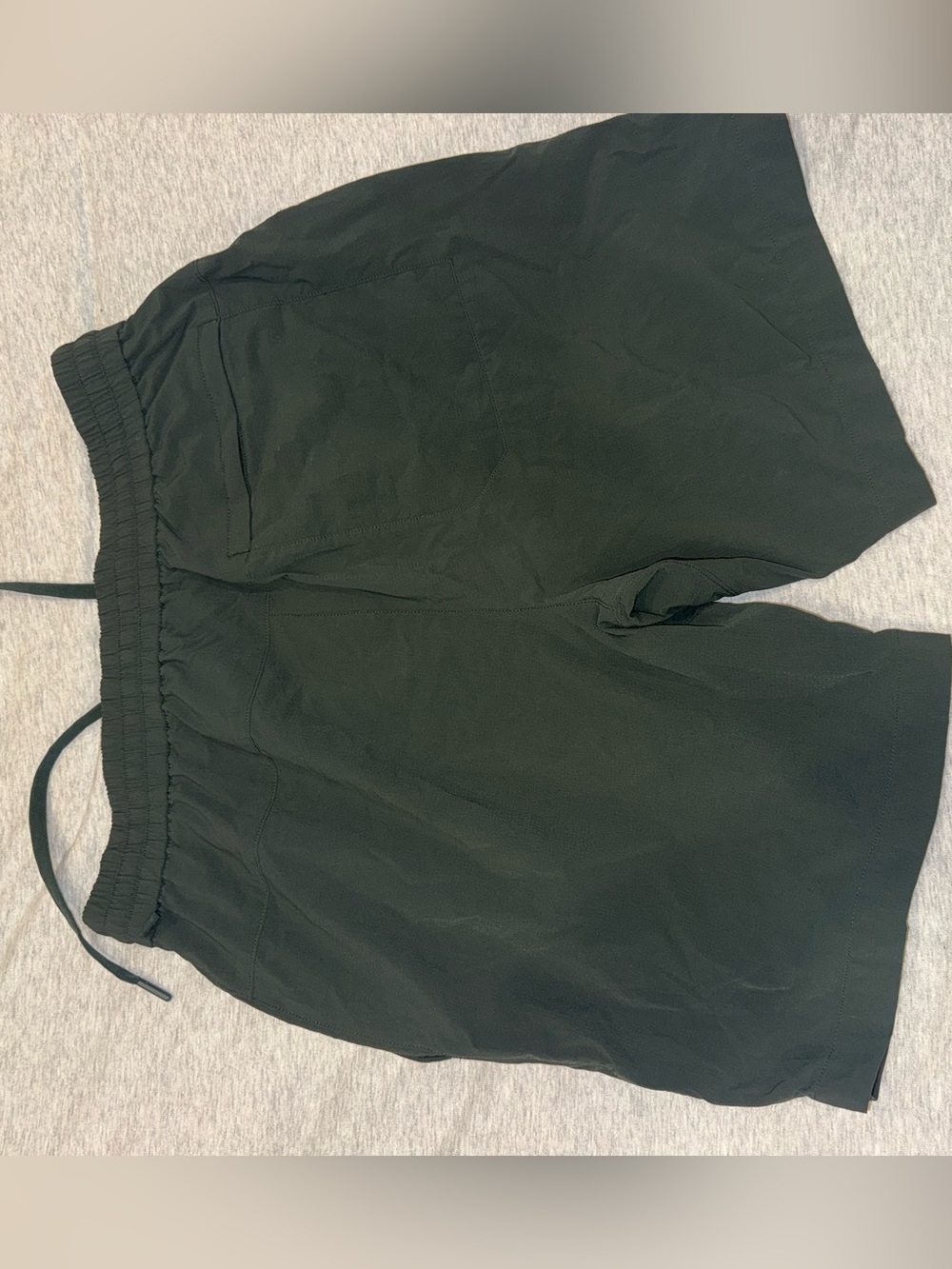 lululemon athletica Men's Dark Green Athletic Shorts